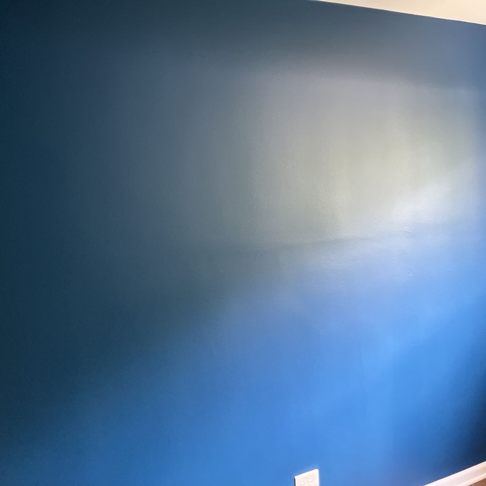RG Painting Services - Beautiful loyal blue he helped pick out! - Painters Near Me RG Painting Services - Beautiful loyal blue he helped pick out! - Painters Near Me