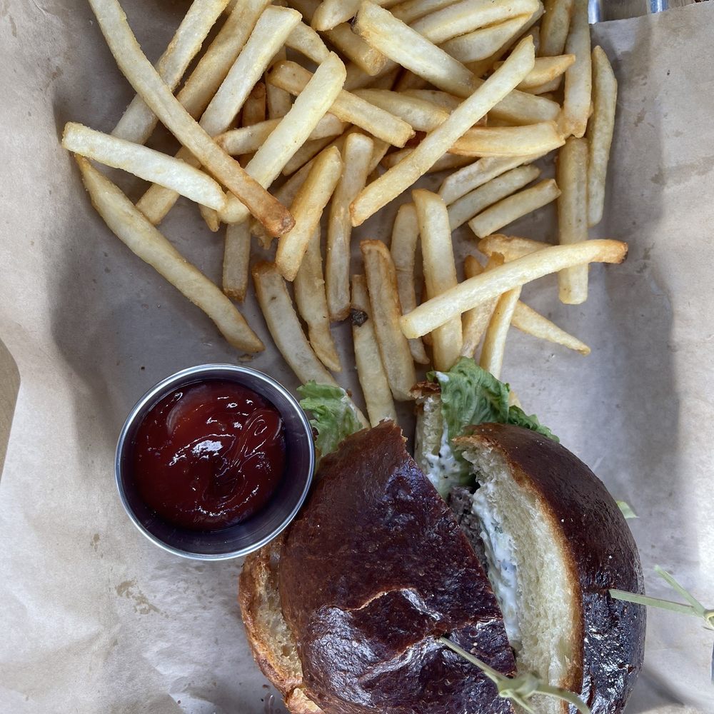 Stem Ciders - Lamb burger - Bars Near Me - Denver, Colorado Stem Ciders - Lamb burger - Bars Near Me - Denver, Colorado