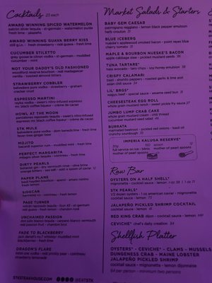 Menu photo 8 STK Steakhouse Los Angeles, CA