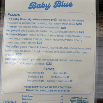 Baby Blue - Pizza Near Me - Chamblee, Georgia Baby Blue - Pizza Near Me - Chamblee, Georgia