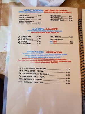Menu photo 4 Real Colima 1 Royal Oaks, CA