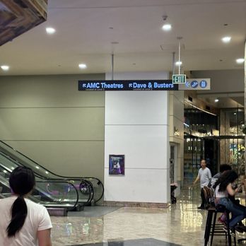 AMC Santa Anita 16 - Take escalator on the left up to second floor near entrance of food court - Cinema Near Me - Arcadia, California