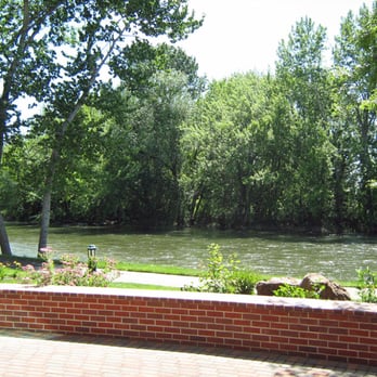 Two Rivers Salon &Spa - Amazing view of the Boise River out back.   This is what you see when sitting at their manicure & pedicure stations. - Massage Near Me - Eagle, Idaho