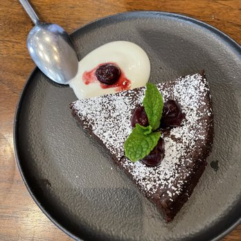 GRANVILLE - Devil's Advocate Flourless Chocolate Cake - New American Near Me - Studio City, California GRANVILLE - Devil's Advocate Flourless Chocolate Cake - New American Near Me - Studio City, California