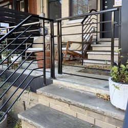SSS Welding & Services - We added a gate to our railing!