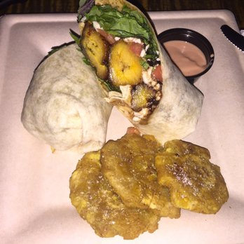 Rolling Chefs - Omg Plaintain Wraps with Tostones and Mayo ketchup!!!!! DELICIOUS - Food Trucks Near Me