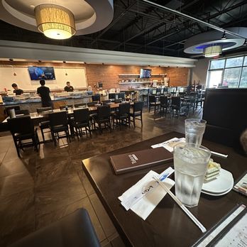 Takara Sushi - Seating area of the all you can eat sushi section - Japanese Near Me - Plymouth, Minnesota Takara Sushi - Seating area of the all you can eat sushi section - Japanese Near Me - Plymouth, Minnesota
