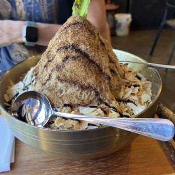 Soricha Tea & Theater - Roasted dandelion bing-soo ($26). - Coffee & Tea Near Me - Annandale, Virginia Soricha Tea & Theater - Roasted dandelion bing-soo ($26). - Coffee & Tea Near Me - Annandale, Virginia