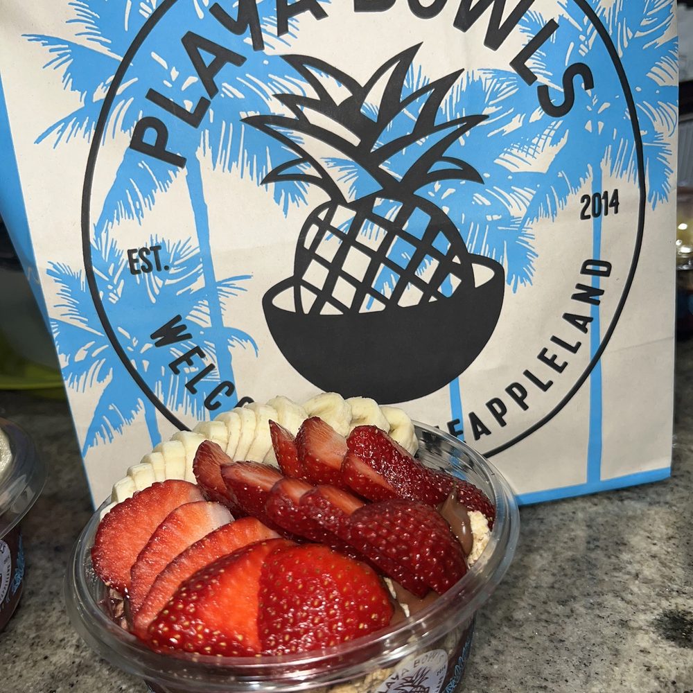 Playa Bowls - Nutella Bowl - Juice Bars & Smoothies Near Me - Davie, Florida Playa Bowls - Nutella Bowl - Juice Bars & Smoothies Near Me - Davie, Florida