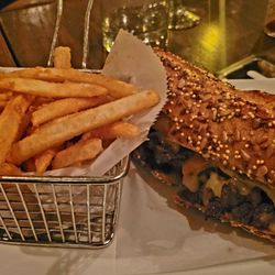Coco Bistro Kitchen & Lounge - Guys enjoyed steak sandwiches