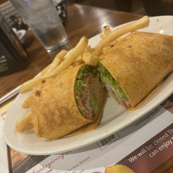 Gregg's Restaurants - Turkey Chipotle Turkey Avocado Rollup - American Near Me - Providence, Rhode Island Gregg's Restaurants - Turkey Chipotle Turkey Avocado Rollup - American Near Me - Providence, Rhode Island