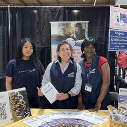 Angels There For You - Patricia and Angels at senior fair