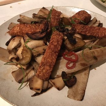 abcV - Wild Mushroom Burdock Noodles, Tempeh, Pickles - Vegetarian Near Me - New York, New York