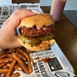 Crave shack - Nashville Hot Fried Chicken Sandwich