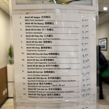 Banh Mi Saigon - Menu - Vietnamese Near Me - New York, New York