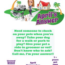 April’s Answer