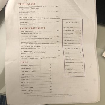 Baron's Cove - Menu - Hotels Near Me - Sag Harbor, New York Baron's Cove - Menu - Hotels Near Me - Sag Harbor, New York