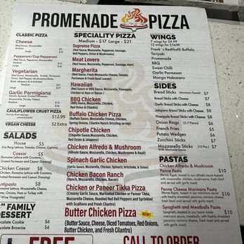 Promenade Pizza - Menu - Pizza Near Me - Anaheim, California Promenade Pizza - Menu - Pizza Near Me - Anaheim, California