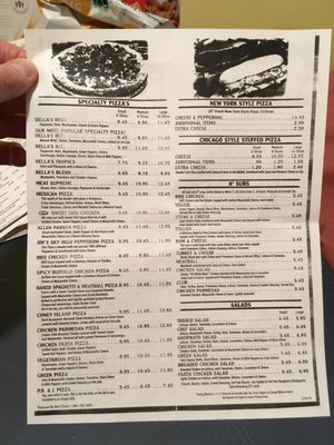 Menu photo 2 Bella Pizza Allen Park, MI Menu photo 2 Bella Pizza Allen Park, MI