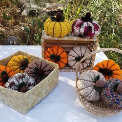 The Pumpkin Patch has arrived!  These minis are a beautiful addition to your fall decorating.   Available through October.