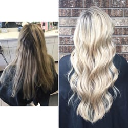 The Times Hair Designs - An awesome transformation to a healthy blonde!