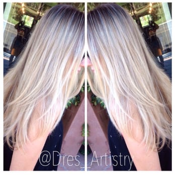 Avonti Salon - Platinum Ice highlights with long luscious layers! - Hair Salons Near Me - Brea, California Avonti Salon - Platinum Ice highlights with long luscious layers! - Hair Salons Near Me - Brea, California