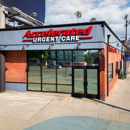 Exterior outside entrance of Accelerated Urgent Care - Los Angeles, California Exterior outside entrance of Accelerated Urgent Care - Los Angeles, California