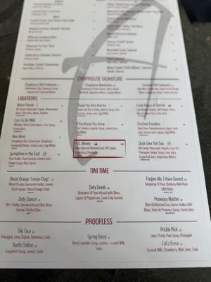 Menu photo 1 Anthony's Chophouse Carmel, IN