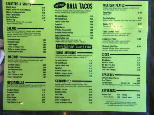 Menu photo 8 Fuzzy's Taco Shop Oklahoma City, OK Menu photo 8 Fuzzy's Taco Shop Oklahoma City, OK