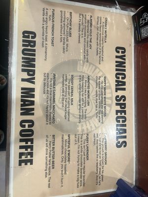 Menu photo 4 Grumpy Man Coffee Roasters West Palm Beach, FL Menu photo 4 Grumpy Man Coffee Roasters West Palm Beach, FL