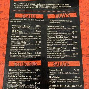 Easy Eats - Menu - Burgers Near Me - Westfield, North Carolina