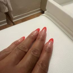 French Mani- Gel X - w Red