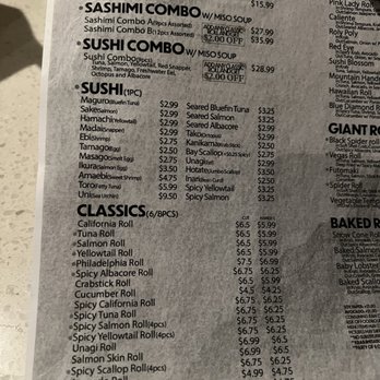 Sushi NROO - Menu - Sushi Bars Near Me - Los Angeles, California