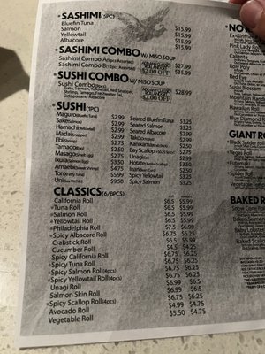 Menu photo 8 Sushi NROO Los Angeles, CA