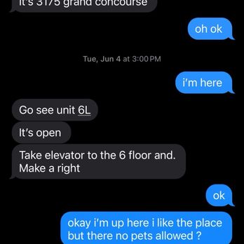 Contact Realty - proof of him not even being there when i went to go see the apartment - Real Estate Services Near Me - Little Neck. Ny., New York