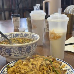 Knife Sliced Noodles with Pork Broth