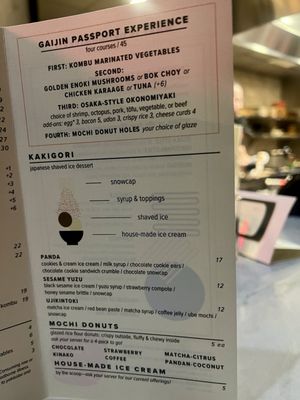 Menu photo 2 Gaijin Chicago, IL Menu photo 2 Gaijin Chicago, IL