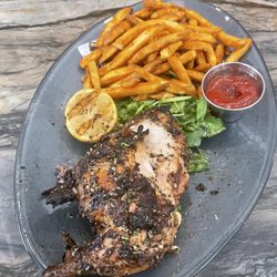Toussaint, A Downtown Brasserie - Sous vide half chicken