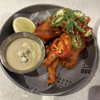 Gordon Ramsay Burger - Hellfire chicken wings (Tangy Hellfire sauce) - Burgers Near Me - Coquitlam, British Columbia Gordon Ramsay Burger - Hellfire chicken wings (Tangy Hellfire sauce) - Burgers Near Me - Coquitlam, British Columbia