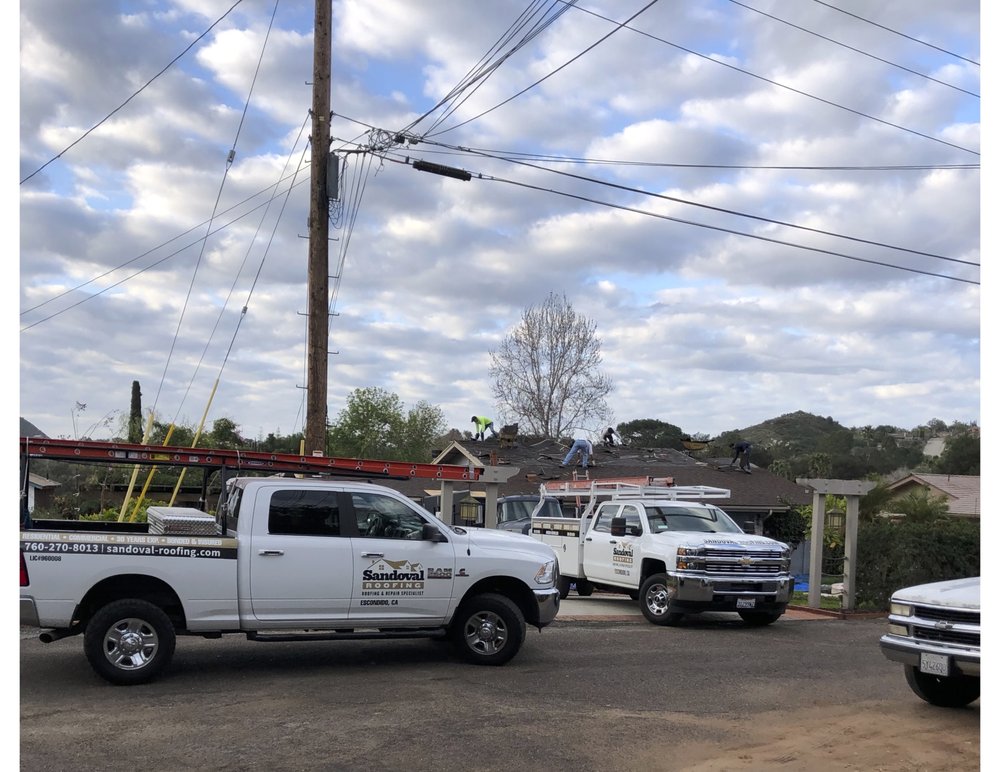 Slide of Sandoval Roofing