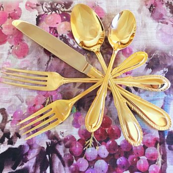 The Vintage Dish - Timely Tableware - Gold flatware - Party Equipment Rentals Near Me The Vintage Dish - Timely Tableware - Gold flatware - Party Equipment Rentals Near Me