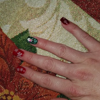 Lee Nails - Susan's nails that Lee did! Hands down best spot in town. Try them once you wont go anywhere else. Great at what he does!!!! - Nail Salons Near Me - Cibolo, Texas