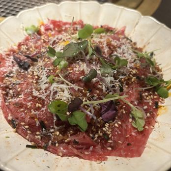 NIKU X - Wagyu carpaccio - Seafood Near Me - New York, New York