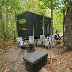Postcard Cabins Shenandoah, Outdoor Collection - Cabin site.