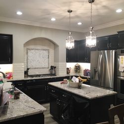 Pfister Faucets - Kitchen before the flood