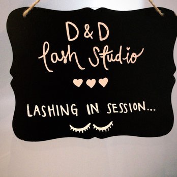 DB Artistry - Cute little Signage during lashing - Eyelash Service Near Me - Mesa, Arizona