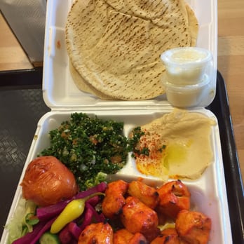 Zankou Chicken - Chicken kabob. Rice replaced with tabbouleh. - Mediterranean Near Me - Montebello, California Zankou Chicken - Chicken kabob. Rice replaced with tabbouleh. - Mediterranean Near Me - Montebello, California