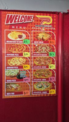 Menu photo 1 Moto Pizza Hillsboro, OR