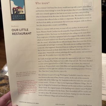 Corner Kitchen - Their story - Breakfast & Brunch Near Me - Asheville, North Carolina