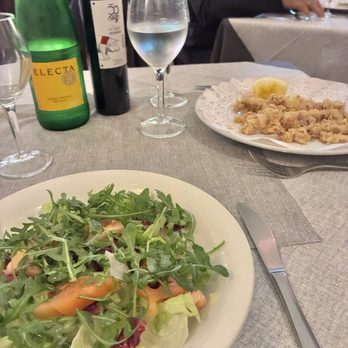 Osteria da Carmela - Mixed salad, calamari - Bistros Near Me - Naples, NA Osteria da Carmela - Mixed salad, calamari - Bistros Near Me - Naples, NA